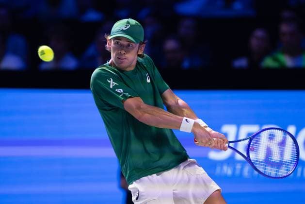 Alex De Minaur (AUS) Tennis - ERSTE BANK OPEN 2025 - ATP, Tennis Herren 500 - Stadthalle - Wien - - Oesterreich - 20 October 2025. Copyright: xJuergenxHasenkopfx
