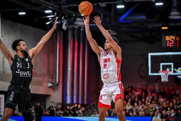 Barmer 2. Basketball Bundesliga ProA: Rheinstars Köln vs. Tigers Tübingen, 20.10.2025 Timothy Nehemiah Davis (RheinStarsKöln 11), Barmer 2. Basketball Bundesliga ProA: Rheinstars Köln vs. Tigers Tübingen am 20.10.2025 in der Motorworld Köln in Koeln (Nordrhein-Westfalen) Copyright: xBEAUTIFULxSPORTS Mueller-Laschetx