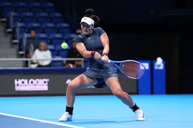 Bianca Vanessa Andreescu (CAN), OCTOBER 21, 2025 - Tennis : TORAY PAN PACIFIC OPEN TENNIS 2025 Singles Round 32 Match at Ariake Coliseum, Tokyo, Japan. Noxthirdxpartyxsales  aflo_307653339