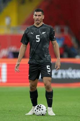 MICHAEL BOXALL, Nuova Zelanda, Amichevole, Friendly match, 2025-26, Poland vs New Zealand 1-0, 09-10-2025, Azione, Action, Single shot CALCIO 2025-26 AMICHEVOLE POLONIA-NUOVA ZELANDA 1-0