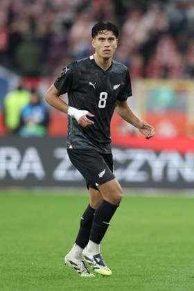 MARKO STAMENIC, Nuova Zelanda, Amichevole, Friendly match, 2025-26, Poland vs New Zealand 1-0, 09-10-2025, Azione, Action, Single shot CALCIO 2025-26 AMICHEVOLE POLONIA-NUOVA ZELANDA 1-0