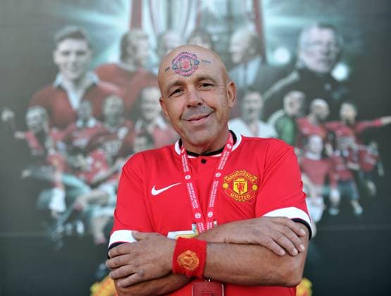 Mr Manchester United, ManU visits Old Trafford. Mr Manchester United visits Old Trafford. 23.08.2014  Copyright: xNeilxJonesx NINTCHDBPICT000118857825