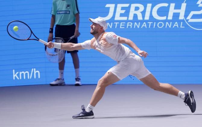 TENNIS - ATP, Tennis Herren Erste Bank Open VIENNA,AUSTRIA,21.OCT.25 - TENNIS - ATP World Tour, Erste Bank Open. Image shows Filip Misolic (AUT).  GEPAxpictures xWalterxLuger