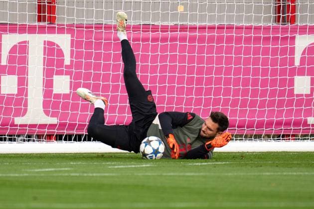Sven Ulreich 26 (FC Bayern Muenchen) beim Anschlusstraining, Abschlusstraining, FC Bayern Muenchen vs. Club Brugge, Fussball, Champions League, 21.10.2025 Muenchen Bayern Deutschland