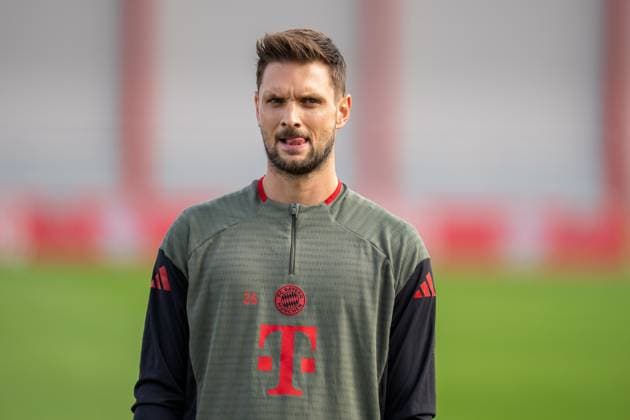 Sven Ulreich 26 (FC Bayern Muenchen) beim Anschlusstraining, Abschlusstraining, FC Bayern Muenchen vs. Club Brugge, Fussball, Champions League, 21.10.2025 Muenchen Bayern Deutschland