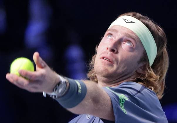 TENNIS - ATP, Tennis Herren Erste Bank Open VIENNA,AUSTRIA,21.OCT.25 - TENNIS - ATP World Tour, Erste Bank Open. Image shows Andrey Rublev (RUS).  GEPAxpictures xWalterxLuger