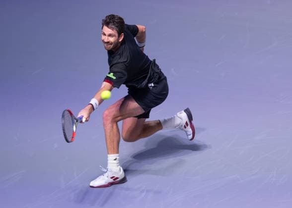 Cameron Norrie (GBR) Tennis - ERSTE BANK OPEN 2025 - ATP, Tennis Herren 500 - Stadthalle - Wien - - Oesterreich - 21 October 2025. Copyright: xJuergenxHasenkopfx