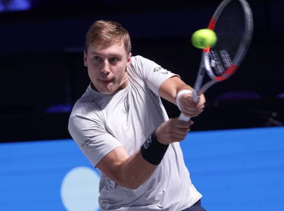 TENNIS - ATP, Tennis Herren Erste Bank Open VIENNA,AUSTRIA,21.OCT.25 - TENNIS - ATP World Tour, Erste Bank Open. Image shows Hamad Medjedovic (SRB).  GEPAxpictures xWalterxLuger