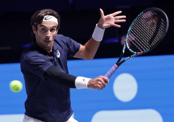TENNIS - ATP, Tennis Herren Erste Bank Open VIENNA,AUSTRIA,21.OCT.25 - TENNIS - ATP World Tour, Erste Bank Open. Image shows Lorenzo Musetti (ITA).  GEPAxpictures xWalterxLuger
