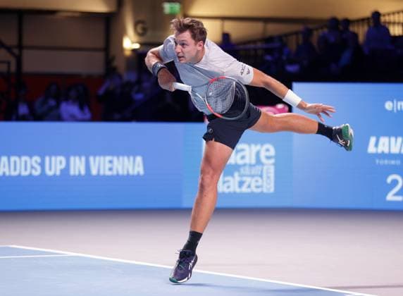TENNIS - ATP, Tennis Herren Erste Bank Open VIENNA,AUSTRIA,21.OCT.25 - TENNIS - ATP World Tour, Erste Bank Open. Image shows Hamad Medjedovic (SRB).  GEPAxpictures xWalterxLuger