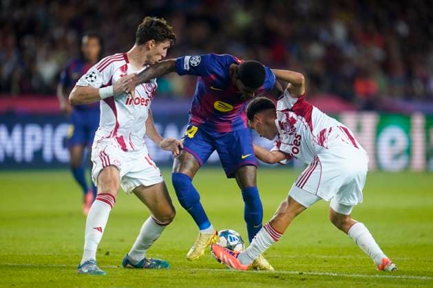 ESP: FC Barcelona, Barca v Olympiacos FC. UEFA Champions League. Matchday 3. Marcus Rashford of FC Barcelona during the UEFA Champions League match, between FC Barcelona and Olympiacos FC, Lluis Companys Stadium on October 21, 2025 in Barcelona, Spain. kpng Copyright: xSergioxRuizx xImagox PS_2501021_BAR_OLY_2526_030