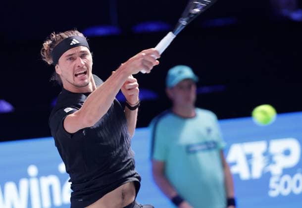 TENNIS - ATP, Tennis Herren Erste Bank Open VIENNA,AUSTRIA,21.OCT.25 - TENNIS - ATP World Tour, Erste Bank Open. Image shows Alexander Zverev (GER).  GEPAxpictures xWalterxLuger