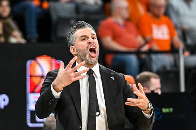 GER, EuroCup, ratiopharm Ulm vs Besiktas GAIN Istanbul 21.10.2025, ratiopharm arena, Neu-Ulm, GER, EuroCup, ratiopharm Ulm vs Besiktas GAIN Istanbul, im Bild Dusan Alimpijevic (Istanbul)