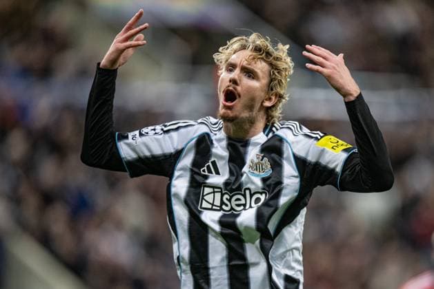 UEFA Champions League match between Newcastle United and S.L. Benfica at St James Park in Newcastle, England (Photo by Will Palmer Sports Press Photo)  Copyright: xWillxPalmerx Sportspressphoto_SPR45773