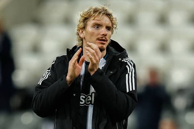 21st October 2025; St James Park, Newcastle, England; UEFA Champions League Football, Newcastle United versus Benfica; Nick Woltemade of Newcastle United at full time  CraigxCowan