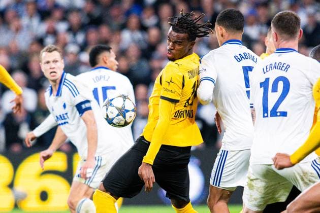 21.10.2025 - Fußball, 2025 2026, Champions League, 3. Spieltag, FC Kopenhagen - Borussia Dortmund: (M) Carney Chukwuemeka (Dortmund)