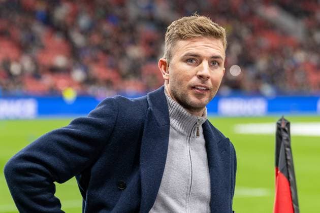 21.10.2025, Fussball: UEFA Champions League, Saison 2025 2026, Gruppenphase, 03. Spieltag, Bayer 04 Leverkusen - Paris Saint Germain in der BayArena in Leverkusen. Christoph Kramer (Fussballexperte) ist bereit fuer das Interview. Foto: Kirchner-Media Thomas Haesler Copyright: xKirchner-Media ThomasxHaeslerx