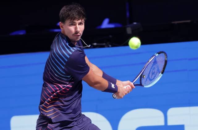 TENNIS - ATP, Tennis Herren Erste Bank Open VIENNA,AUSTRIA,22.OCT.25 - TENNIS - ATP World Tour, Erste Bank Open. Image shows Alexei Popyrin (AUS).  GEPAxpictures xWalterxLuger