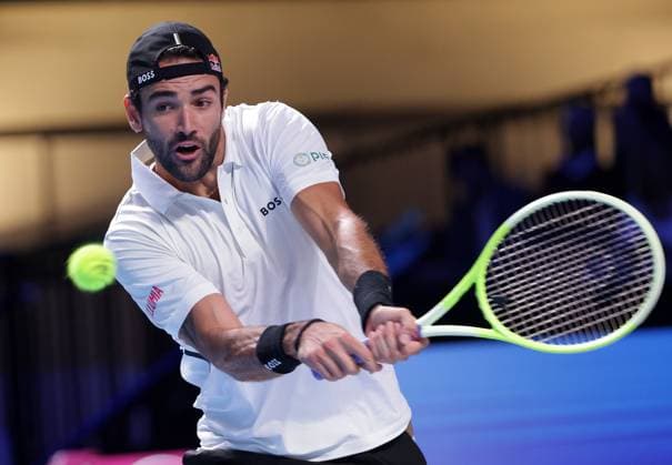 TENNIS - ATP, Tennis Herren Erste Bank Open VIENNA,AUSTRIA,22.OCT.25 - TENNIS - ATP World Tour, Erste Bank Open. Image shows Matteo Berrettini (ITA).  GEPAxpictures xWalterxLuger