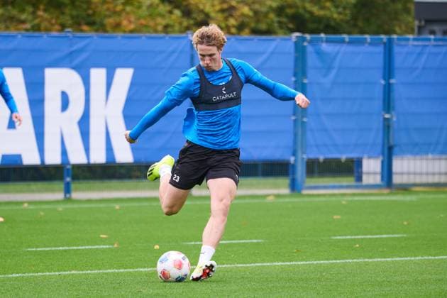 22.10.2025, Fußball, Herren, 2.BL, Saison 2025 2026, Training Holstein Kiel Lasse Rosenboom Kiel, Projensdorf Projensdorf, Trainigsplatz Schleswig-Holstein Deutschland