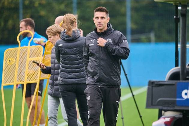 22.10.2025, Fußball, Herren, 2.BL, Saison 2025 2026, Training Holstein Kiel Trainer Marcel Rapp Kiel, Projensdorf Projensdorf, Trainigsplatz Schleswig-Holstein Deutschland