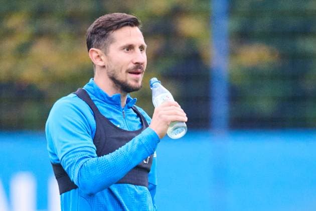 22.10.2025, Fußball, Herren, 2.BL, Saison 2025 2026, Training Holstein Kiel Kapitän Steven Skrzybski Kiel, Projensdorf Projensdorf, Trainigsplatz Schleswig-Holstein Deutschland