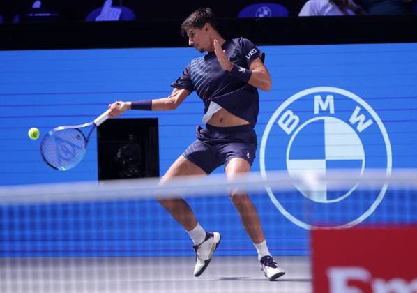 TENNIS - ATP, Tennis Herren Erste Bank Open VIENNA,AUSTRIA,22.OCT.25 - TENNIS - ATP World Tour, Erste Bank Open. Image shows Alexei Popyrin (AUS).  GEPAxpictures xWalterxLuger