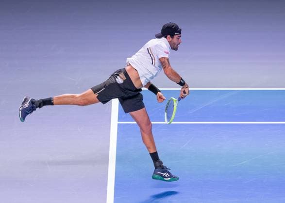 Matteo Berrettini (ITA) Tennis - ERSTE BANK OPEN 2025 - ATP, Tennis Herren 500 - Stadthalle - Wien - - Oesterreich - 22 October 2025. Copyright: xJuergenxHasenkopfx