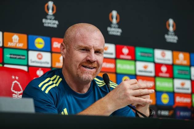 Nottingham Forest New Manager Nottingham Forest Manager Sean Dyche press conference, PK, Pressekonferenz ahead of the Nottingham Forest v FC Porto UEFA Europa League Round 1 match at the City Ground, West Bridgford, England on 22 October 2025 Credit: Lee Keuneke Every Second Media Editorial use only. All images are copyright Every Second Media Limited. No images may be reproduced without prior permission. All rights reserved. Premier League and Football League images are subject to licensing agreements with Football DataCo Limited. see https: www.football-dataco.com Copyright: xIMAGO EveryxSecondxMediax ESM-1632-0030 LeexKeunekex xEveryxSecondxMediax