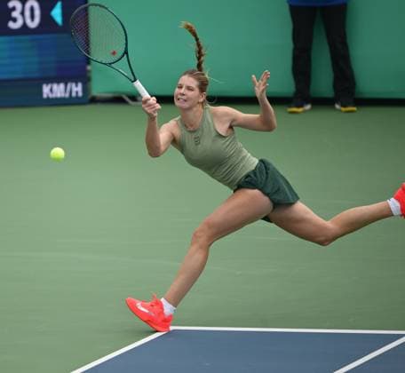 2025 ITF World Tennis Tour Junior Finals Chengdu , China Hannah Klugmann (GBR) vs Jana Kovackova (CZE)