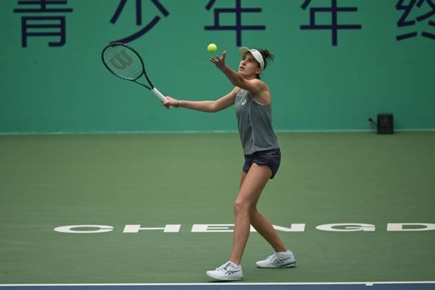 2025 ITF World Tennis Tour Junior Finals Chengdu , China Mia Pohankova (SVK) vs Ruien Zhang (CHN)
