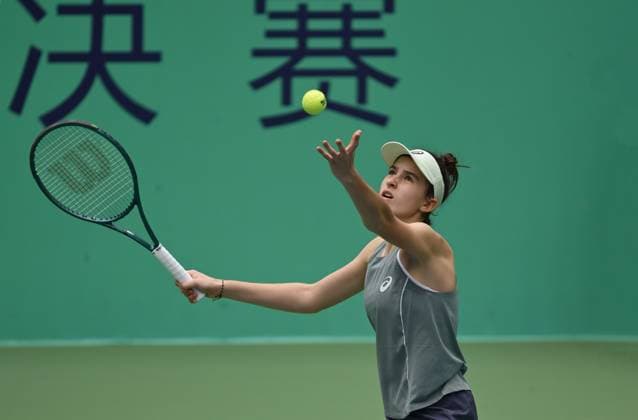2025 ITF World Tennis Tour Junior Finals Chengdu , China Mia Pohankova (SVK) vs Ruien Zhang (CHN)