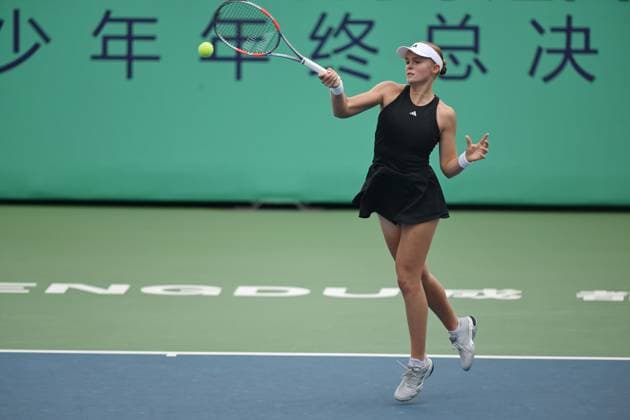 2025 ITF World Tennis Tour Junior Finals Chengdu , China Jeline Vandromme (BEL) vs Charo Esquiva Banuls (ESP)