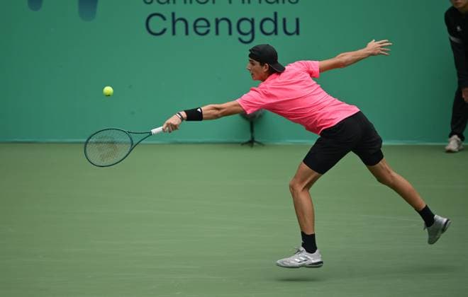2025 ITF World Tennis Tour Junior Finals Chengdu , China Jacopo Vasami (ITA) vs Oskari Paldanius (FIN)