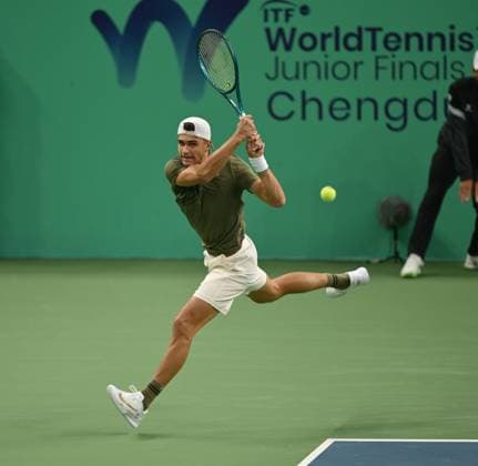 2025 ITF World Tennis Tour Junior Finals Chengdu , China Aleksander Vasilev (BUL) vs Yannick Theodor Alexandrescou (ROU)