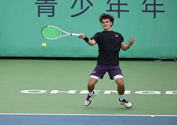2025 ITF World Tennis Tour Junior Finals Chengdu , China Andres Santamarta Roig (ESP) vs Jack Kennedy (USA)