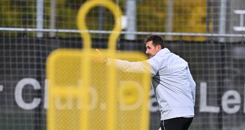 22.10..2025 - Fussball - 2. Fussball - Bundesliga - Saison 2025 2026 - 1. FC Nürnberg Nuernberg FCN ( Club ) - Training - Sportfoto Zink - xwoxzix - Miroslav Miro Klose ( Trainer 1. FC Nürnberg FCN )