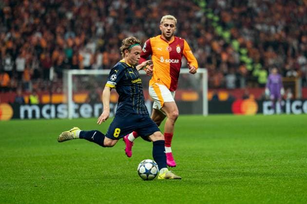 Galatasaray AS V FK Bodo Glimt - UEFA Champions League 2025 26 League Phase MD3 Sondre Auklend of FK Bodo Glimt is in action during the UEFA Champions League match between Galatasaray and Bodo Glimt at the Rams Park in Istanbul, Turkey, on October 22, 2025. Istanbul Turkey  Copyright: xYagizxGurtugx originalFilename:gurtug-galatasa251022_npN5m.jpg