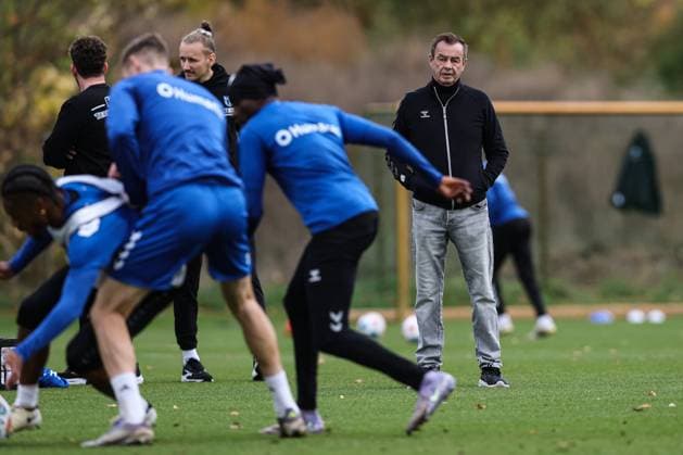 Geschäftsführer Otmar Schork (1. FC Magdeburg) - 2. Fußball Bundesliga Saison 2025-2026 Training 1. FC Magdeburg an der Avnet Arena in Magdeburg - Fußball,Mann,Männer,Deutschland,22.10.2025