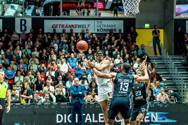 Chemnitz, Deutschland 22. Oktober 2025: BKT EuroCup - 2025 2026 - Niners Chemnitz vs. London Lions Im Bild: Copyright: xFotostandx xNachtigallx