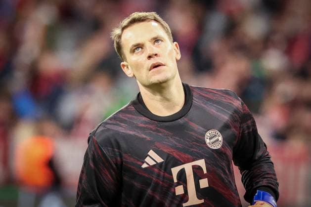 Manuel Neuer 1 (FC Bayern Muenchen), warm-up, FC Bayern Muenchen vs. Club Brugge, Fussball, Maenner, UEFA Champions League, Saison 2025 2026, Allianz Arena, 3. Spieltag, 22.10.2025 Muenchen Bayern Deutschland