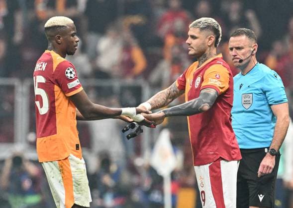 Galatasaray v Bodo Glimt - UEFA Champions League ISTANBUL, TURKIYE - OCTOBER 22: Mauro Icardi of Galatasaray is seen during the UEFA Champions League third-week football match between Galatasaray and Bodo Glimt at RAMS Park in Istanbul, Turkiye on October 22, 2025. Elif Öztürk Anadolu Istanbul Turkey. Editorial use only. Please get in touch for any other usage.  Copyright: x2025xAnadoluxElifxÖztürkx