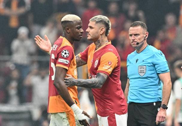Galatasaray v Bodo Glimt - UEFA Champions League ISTANBUL, TURKIYE - OCTOBER 22: Mauro Icardi of Galatasaray is seen during the UEFA Champions League third-week football match between Galatasaray and Bodo Glimt at RAMS Park in Istanbul, Turkiye on October 22, 2025. Elif Öztürk Anadolu Istanbul Turkey. Editorial use only. Please get in touch for any other usage.  Copyright: x2025xAnadoluxElifxÖztürkx