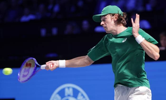 TENNIS - ATP, Tennis Herren Erste Bank Open VIENNA,AUSTRIA,22.OCT.25 - TENNIS - ATP World Tour, Erste Bank Open. Image shows Alex de Minaur (AUS).  GEPAxpictures xWalterxLuger