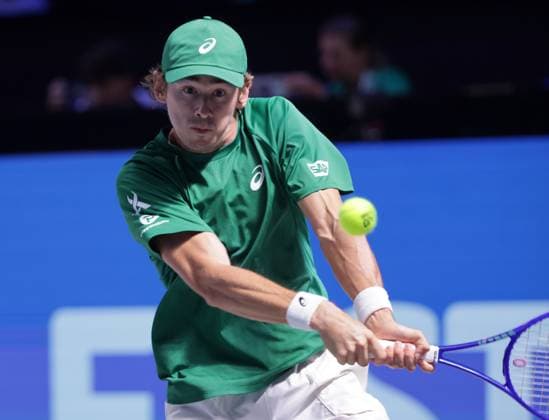 TENNIS - ATP, Tennis Herren Erste Bank Open VIENNA,AUSTRIA,22.OCT.25 - TENNIS - ATP World Tour, Erste Bank Open. Image shows Alex de Minaur (AUS).  GEPAxpictures xWalterxLuger