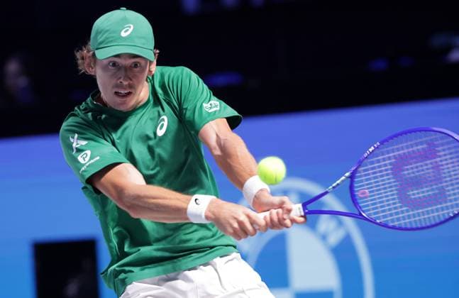 TENNIS - ATP, Tennis Herren Erste Bank Open VIENNA,AUSTRIA,22.OCT.25 - TENNIS - ATP World Tour, Erste Bank Open. Image shows Alex de Minaur (AUS).  GEPAxpictures xWalterxLuger