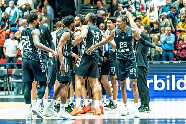 Chemnitz, Deutschland 22. Oktober 2025: BKT EuroCup - 2025 2026 - Niners Chemnitz vs. London Lions Im Bild: Copyright: xFotostandx xNachtigallx
