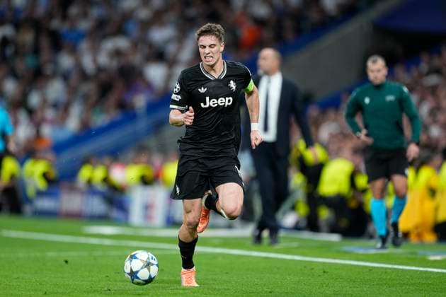October 22, 2025, Madrid, Madrid, Spain: Kenan YÄÂ±ldÄÂ±z of Juventus de Turin in action during the UEFA Champions League 2025 26 League Phase MD3 match between Real Madrid C.F. and Juventus FC at Estadio Santiago Bernabeu on October 22, 2025 in Madrid, Spain. Madrid Spain - ZUMAa181 20251022_zaa_a181_169 Copyright: xOscarxJ.xBarrosox
