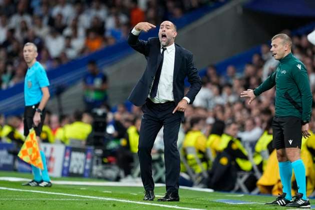 October 22, 2025, Madrid, Madrid, Spain: Igor Tudor, head coach of Juventus de Turin, gestures during the UEFA Champions League 2025 26 League Phase MD3 match between Real Madrid C.F. and Juventus FC at Estadio Santiago Bernabeu on October 22, 2025 in Madrid, Spain. Madrid Spain - ZUMAa181 20251022_zaa_a181_202 Copyright: xOscarxJ.xBarrosox