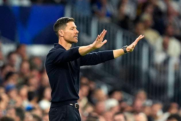REAL MADRID CF v JUVENTUS. CHAMPIONS LEAGUE 2025 2026. MATCHDAY 3. Real Madrid CF s coach Xabi Alonso during Champions League 2025 2026, Matchday 3. October 22 ,2025. (ALTERPHOTOS Acero) MadridSpain  Copyright: xAcerox